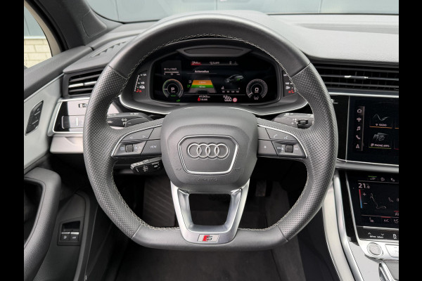 Audi Q7 55 TFSI e quattro Pro Line S 21"/Trekhaak/B&O/Laser LED/Stoelverwarming v+a/Adaptieve cruise/Dodehoek/Keyless/Head-up/Memory