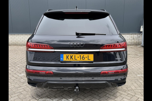Audi Q7 55 TFSI e quattro Pro Line S 21"/Trekhaak/B&O/Laser LED/Stoelverwarming v+a/Adaptieve cruise/Dodehoek/Keyless/Head-up/Memory