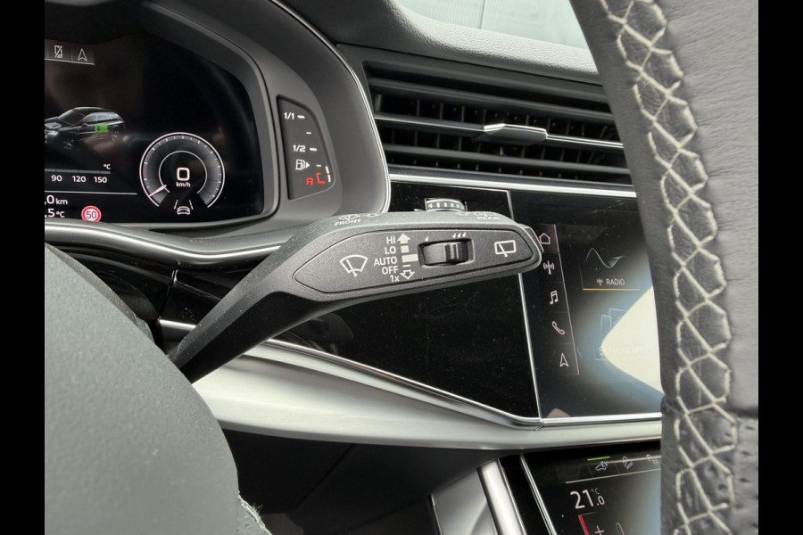 Audi Q7 55 TFSI e quattro Pro Line S 21"/Trekhaak/B&O/Laser LED/Stoelverwarming v+a/Adaptieve cruise/Dodehoek/Keyless/Head-up/Memory