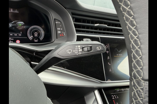 Audi Q7 55 TFSI e quattro Pro Line S 21"/Trekhaak/B&O/Laser LED/Stoelverwarming v+a/Adaptieve cruise/Dodehoek/Keyless/Head-up/Memory