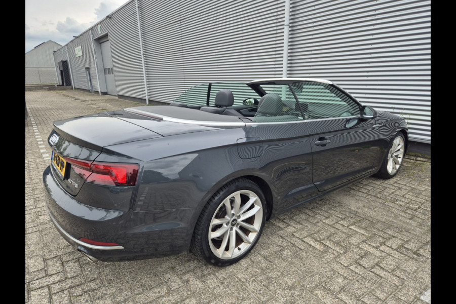 Audi A5 Cabriolet 40 TFSI Design Pro Line Plus,Vitueel/Navigatie,Leder,elec.en verwarmde stoelen,Parksensoren,Cruisecontrol