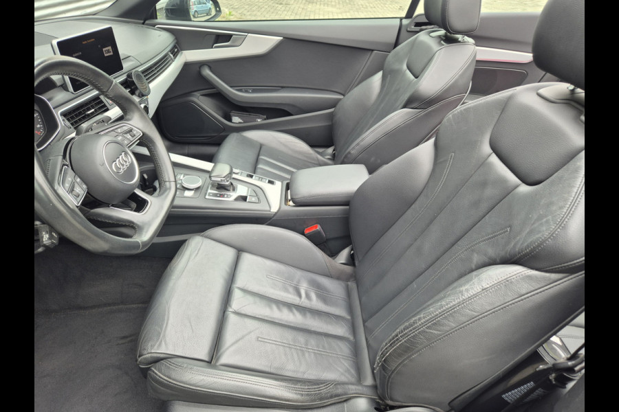 Audi A5 Cabriolet 40 TFSI Design Pro Line Plus,Vitueel/Navigatie,Leder,elec.en verwarmde stoelen,Parksensoren,Cruisecontrol