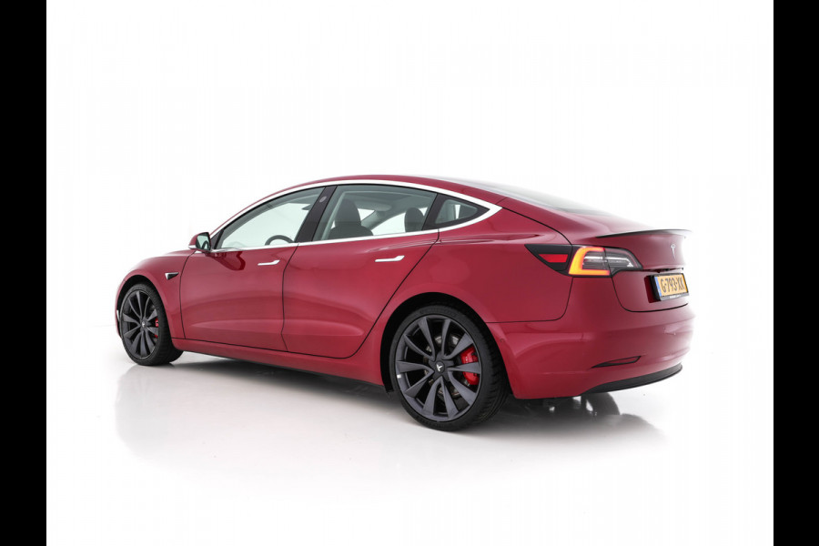 Tesla Model 3 Performance 75 kWh AWD [ Fase-3-17kW ] {SoH-88%} (INCL-BTW) Aut. *PANO | LEATHER | AUTO-PILOT | FULL-LED | DIGI-COCKPIT | ADAPTIVE-CRUISE | KEYLESS | TOPVIEW | DAB | CARPLAY | MEMORY-PACK | LANE-ASSIST | SPORTSEATS | 20"ALU*