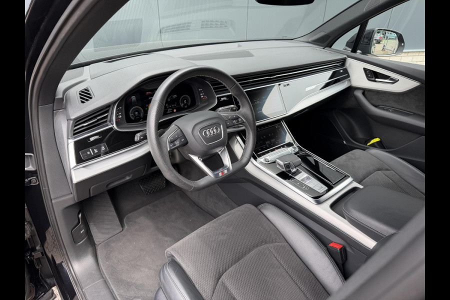 Audi Q7 55 TFSI e quattro Pro Line S 21"/Trekhaak/B&O/Laser LED/Stoelverwarming v+a/Adaptieve cruise/Dodehoek/Keyless/Head-up/Memory