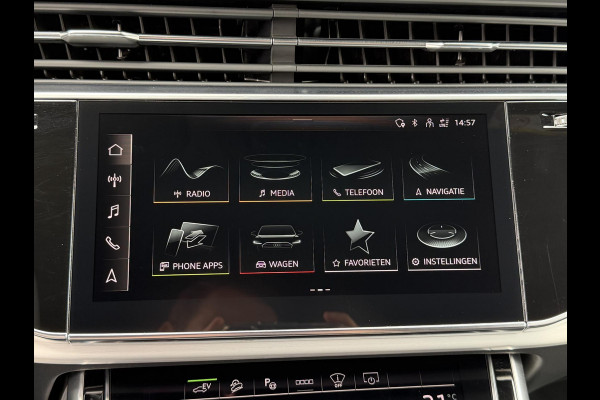 Audi Q7 55 TFSI e quattro Pro Line S 21"/Trekhaak/B&O/Laser LED/Stoelverwarming v+a/Adaptieve cruise/Dodehoek/Keyless/Head-up/Memory