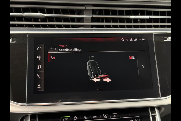 Audi Q7 55 TFSI e quattro Pro Line S 21"/Trekhaak/B&O/Laser LED/Stoelverwarming v+a/Adaptieve cruise/Dodehoek/Keyless/Head-up/Memory
