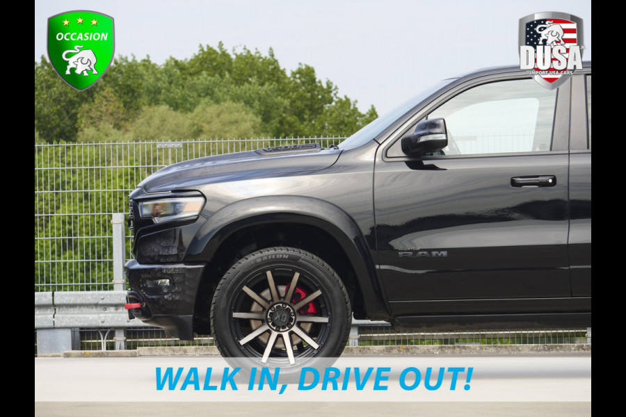 Dodge Ram 1500 Limited | 5.7 V8 | 4x4 Crew Cab | 5'7 | Guerrilla Exhaust | LED Pack | Flipcover | RAMBAR | Cobra Wrap