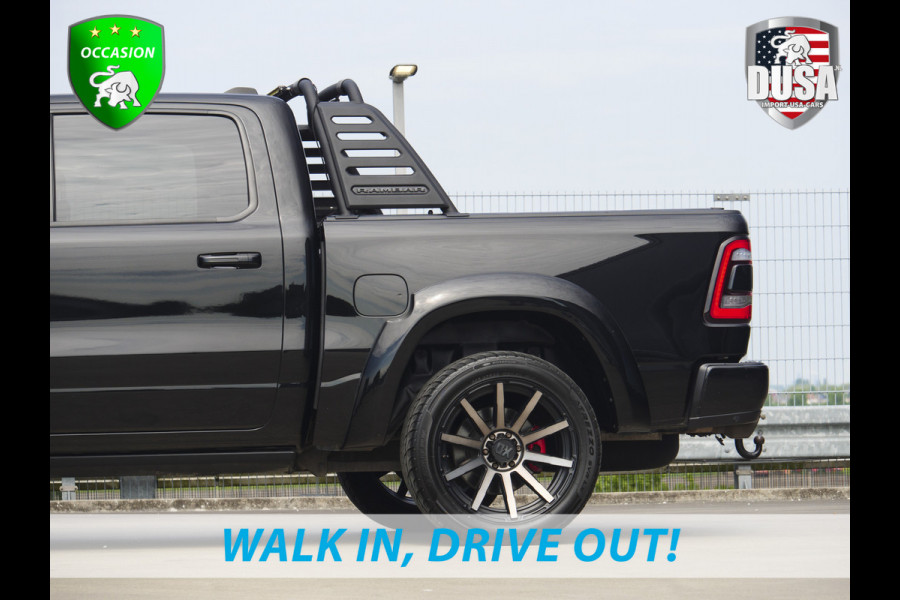 Dodge Ram 1500 Limited | 5.7 V8 | 4x4 Crew Cab | 5'7 | Guerrilla Exhaust | LED Pack | Flipcover | RAMBAR | Cobra Wrap
