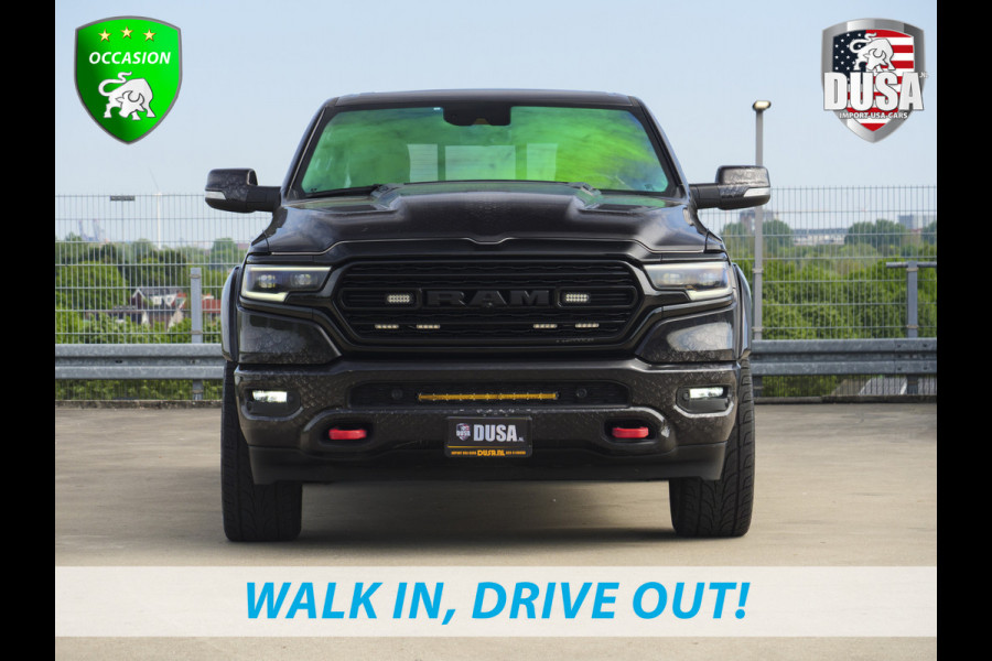 Dodge Ram 1500 Limited | 5.7 V8 | 4x4 Crew Cab | 5'7 | Guerrilla Exhaust | LED Pack | Flipcover | RAMBAR | Cobra Wrap