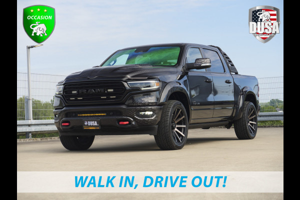 Dodge Ram 1500 Limited | 5.7 V8 | 4x4 Crew Cab | 5'7 | Guerrilla Exhaust | LED Pack | Flipcover | RAMBAR | Cobra Wrap
