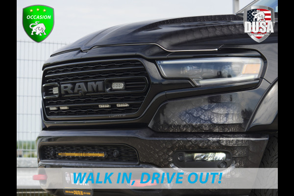 Dodge Ram 1500 Limited | 5.7 V8 | 4x4 Crew Cab | 5'7 | Guerrilla Exhaust | LED Pack | Flipcover | RAMBAR | Cobra Wrap