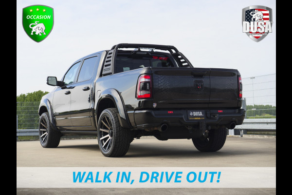 Dodge Ram 1500 Limited | 5.7 V8 | 4x4 Crew Cab | 5'7 | Guerrilla Exhaust | LED Pack | Flipcover | RAMBAR | Cobra Wrap