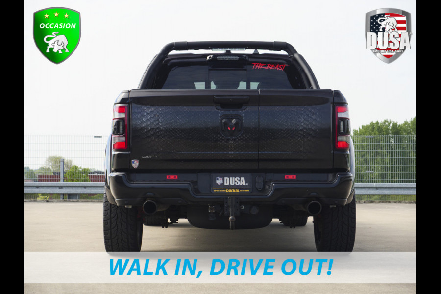 Dodge Ram 1500 Limited | 5.7 V8 | 4x4 Crew Cab | 5'7 | Guerrilla Exhaust | LED Pack | Flipcover | RAMBAR | Cobra Wrap