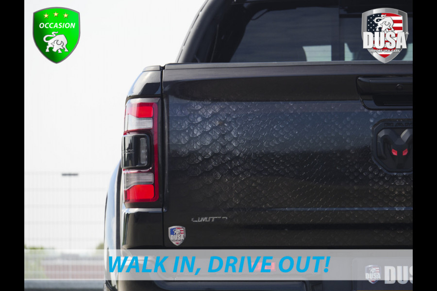 Dodge Ram 1500 Limited | 5.7 V8 | 4x4 Crew Cab | 5'7 | Guerrilla Exhaust | LED Pack | Flipcover | RAMBAR | Cobra Wrap