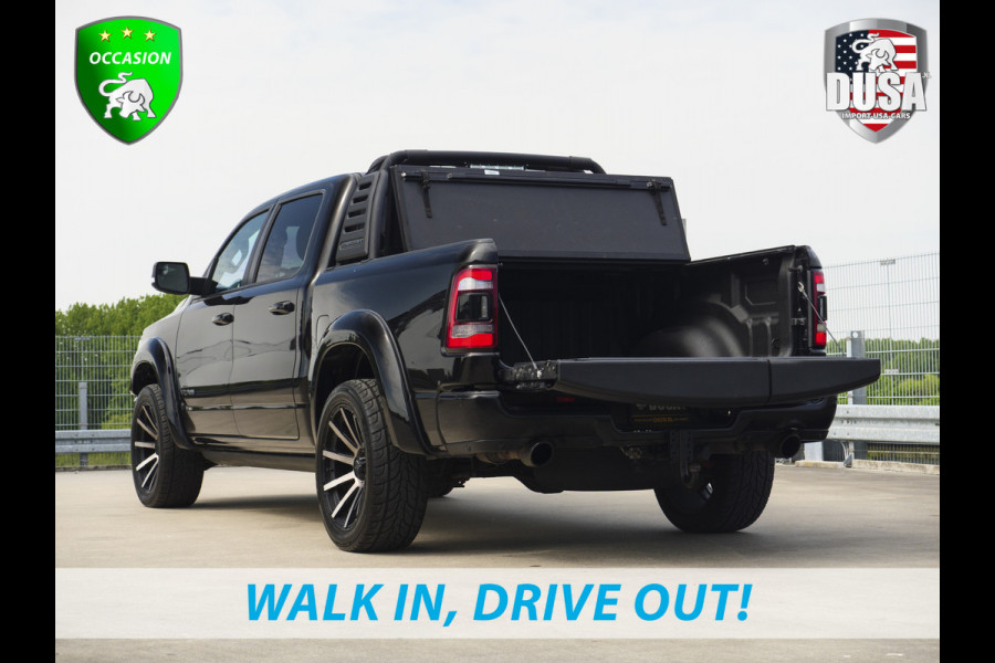 Dodge Ram 1500 Limited | 5.7 V8 | 4x4 Crew Cab | 5'7 | Guerrilla Exhaust | LED Pack | Flipcover | RAMBAR | Cobra Wrap