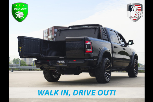 Dodge Ram 1500 Limited | 5.7 V8 | 4x4 Crew Cab | 5'7 | Guerrilla Exhaust | LED Pack | Flipcover | RAMBAR | Cobra Wrap