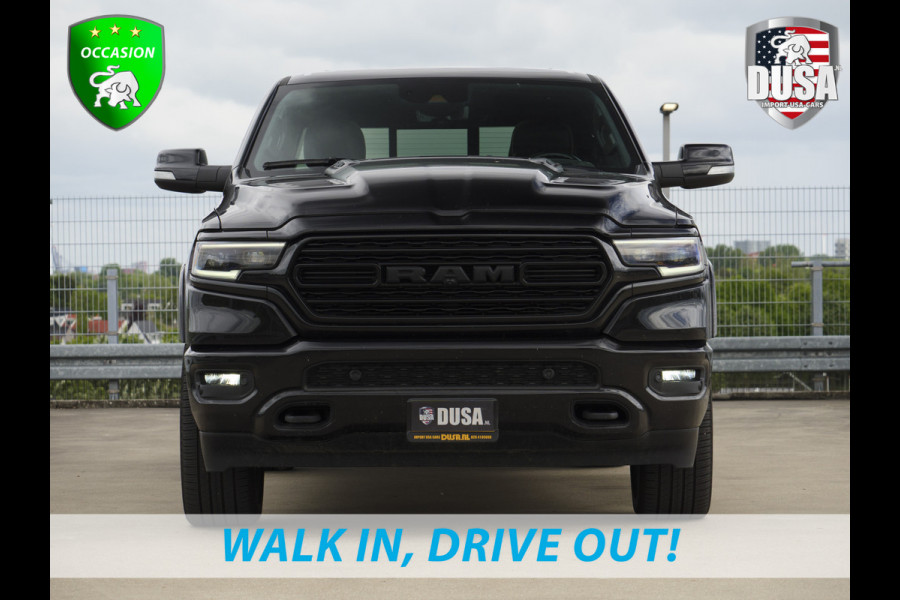 Dodge Ram 1500 | Limited | 5.7 V8 | 4x4 | Crew Cab | Leder | Panorama | Cover | LPG | Multi Tailgate Nieuw binnen!