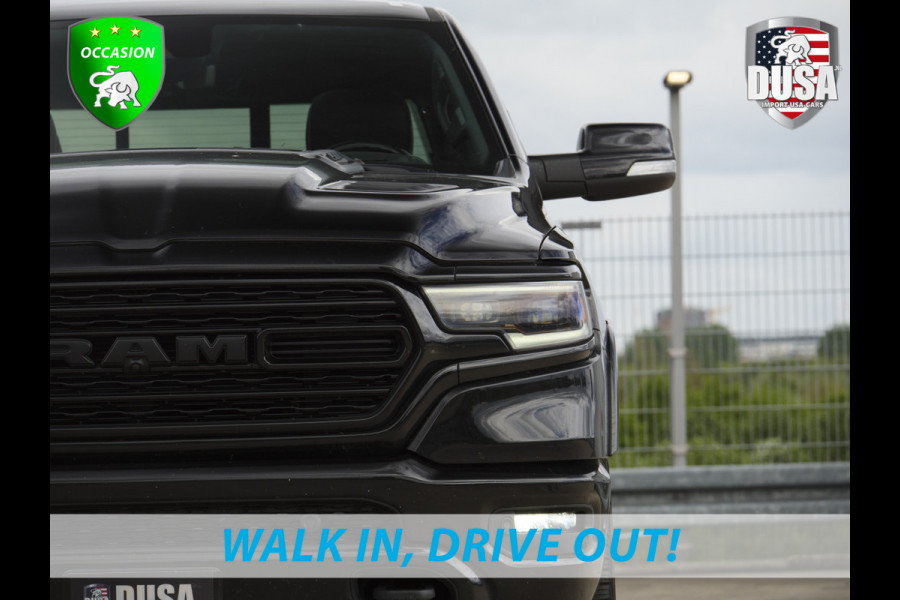 Dodge Ram 1500 | Limited | 5.7 V8 | 4x4 | Crew Cab | Leder | Panorama | Cover | LPG | Multi Tailgate Nieuw binnen!