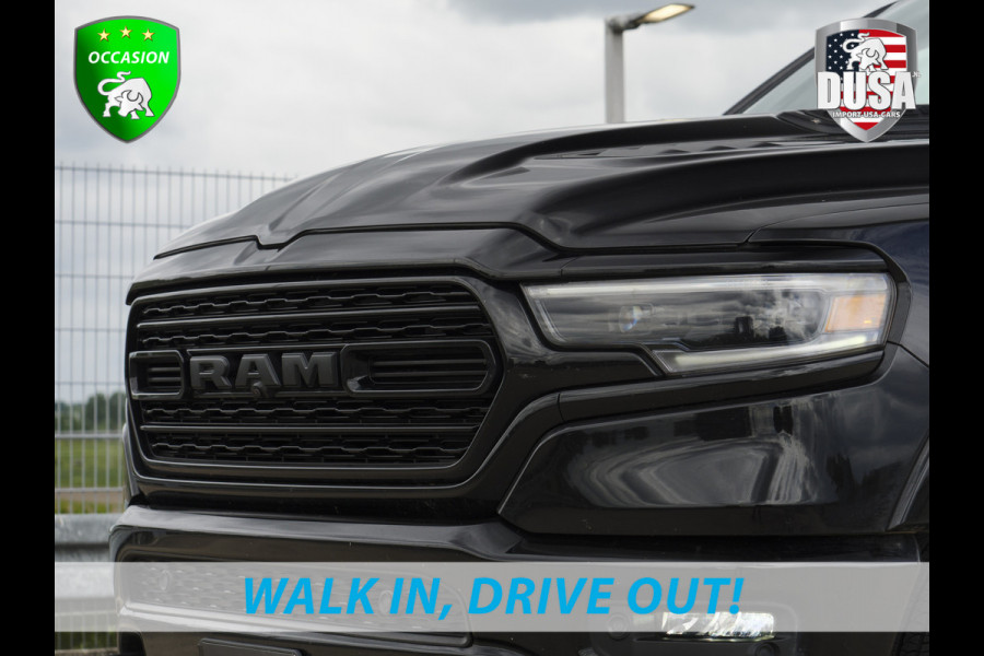 Dodge Ram 1500 | Limited | 5.7 V8 | 4x4 | Crew Cab | Leder | Panorama | Cover | LPG | Multi Tailgate Nieuw binnen!