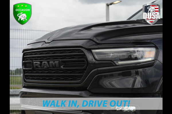Dodge Ram 1500 | Limited | 5.7 V8 | 4x4 | Crew Cab | Leder | Panorama | Cover | LPG | Multi Tailgate Nieuw binnen!