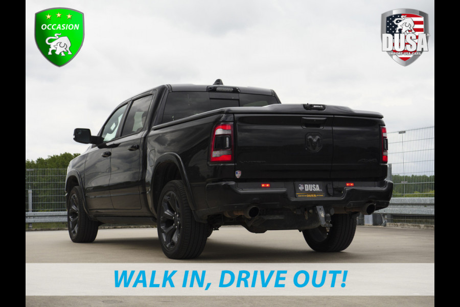 Dodge Ram 1500 | Limited | 5.7 V8 | 4x4 | Crew Cab | Leder | Panorama | Cover | LPG | Multi Tailgate Nieuw binnen!