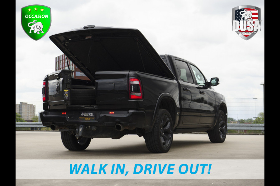 Dodge Ram 1500 | Limited | 5.7 V8 | 4x4 | Crew Cab | Leder | Panorama | Cover | LPG | Multi Tailgate Nieuw binnen!