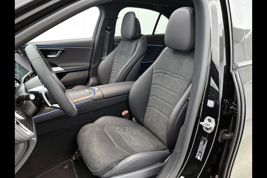 Mercedes-Benz E-Klasse 300 e Business Solution AMG | Comfortpakket Plus | Winterpakket | Nightpakket | Parkeerpakket | Trekhaak | Panoramaschuifdak | 360° camera | Warmtewerend, donkergetint glas | 19-inch vijfspaak AMG velgen |
