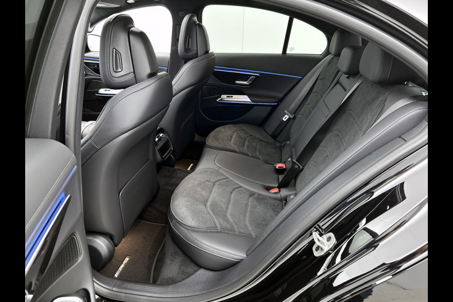 Mercedes-Benz E-Klasse 300 e Business Solution AMG | Comfortpakket Plus | Winterpakket | Nightpakket | Parkeerpakket | Trekhaak | Panoramaschuifdak | 360° camera | Warmtewerend, donkergetint glas | 19-inch vijfspaak AMG velgen |