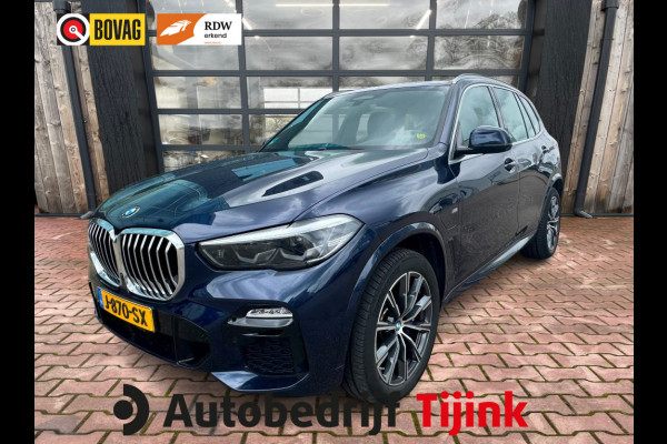 BMW X5 xDrive45e High Executive M-Sport | Luchtvering |  Elek. trekhaak | Safety pack | Achterasbesturing | HUD | M aerodynamica | Leder |