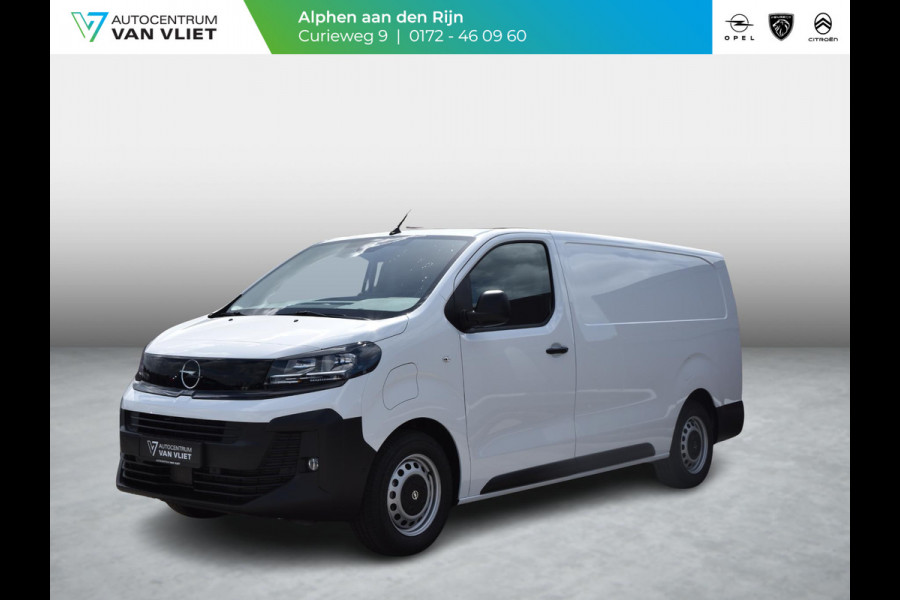 Opel Vivaro Electric L3 75 kWh Tot 8 jaar garantie | Surround View pakket | Apple Carplay | camera | dodehoek detectie | parkeersensoren voor & achter | Comfort tussenschot | rijklaarprijs