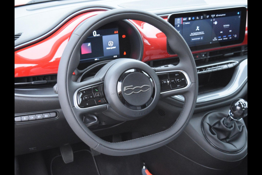 Fiat 500 Hybrid Torino Launch Edition | Clima | Carplay | PDC | Priv Glass | Rosso Passione