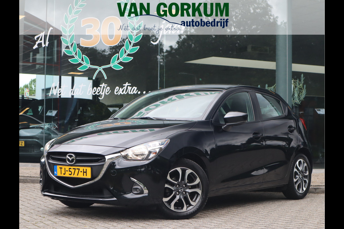 Mazda 2 1.5 Skyactiv-G Dynamic+ Navi / Pdc / Elekramen / Airco / Lm velgen 16'' Goed onderhouden / All season banden