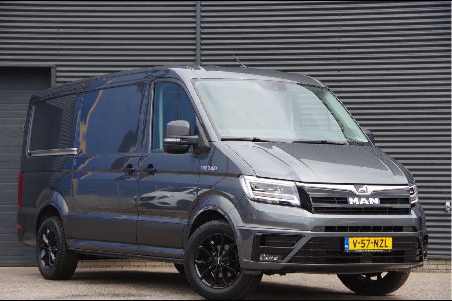 MAN TGE 3.180 35 2.0 L3H2(L2H1) 3-ZITS, 177PK AUT. LED, TREKHAAK, CAMERA, GEV. STOEL, CRUISE, CLIMA, APPLE CARPLAY/ANDROID AUTO
