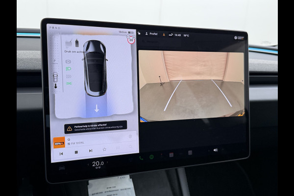 Tesla Model 3 RWD Highland NIEUW MODEL LFP SOH 94% Warmtepomp Entertainment Display Achter FSD 4 Computer AMD Ryzen™ Stoel+Achterbank+Stuurver Lmv Led Elek.Achterklep Draadloos Laden Wifi Dodehoek detector Keyless Fabrieksgarantie tot 17-1-2028/80.000km! Garantie op Accu en Motor tot 17-1-2032/160.000km