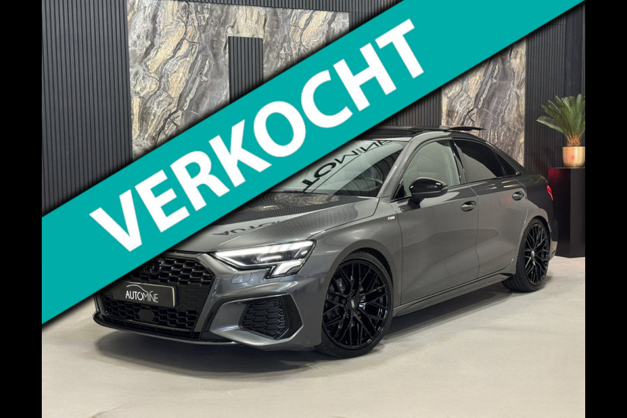 Audi A3 Limousine 35 TFSI 3x S-line Edition One|PANO|SFEER|LEDER|B&O|BOMVOL