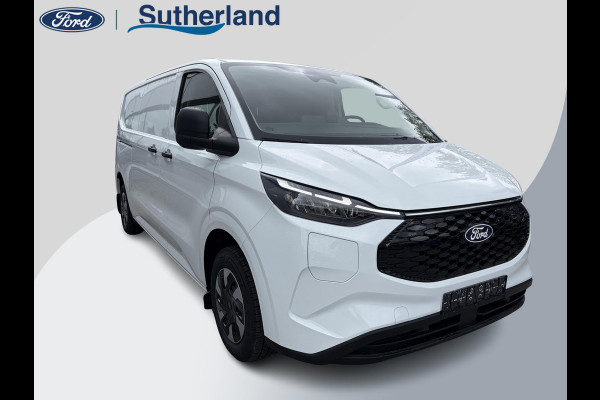 Ford E-Transit Cust. 340 L2H1 Trend 71 kWh ZUID 136pk | Bekleding zijwand en achterdeuren (volledig) | Laadvloer bescherming | 8-weg verstelbare en verwarmbare bestuurdersstoel met armsteun (i.c.m. bijrijdersbank) | Trekhaakvoorbereiding | Allweather banden | AGM accu | Laadkabel 10 | LED laadruimteverlichting (5 spots) | Vehicle Integration System