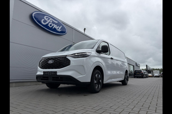 Ford E-Transit Cust. 340 L2H1 Trend 71 kWh ZUID 136pk | Bekleding zijwand en achterdeuren (volledig) | Laadvloer bescherming | 8-weg verstelbare en verwarmbare bestuurdersstoel met armsteun (i.c.m. bijrijdersbank) | Trekhaakvoorbereiding | Allweather banden | AGM accu | Laadkabel 10 | LED laadruimteverlichting (5 spots) | Vehicle Integration System