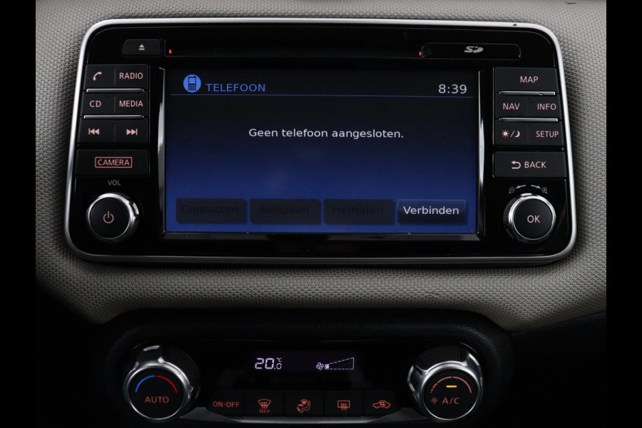 Nissan Micra 0.9 IG-T N-Connecta | Camera | Cruise control | Climate control | Parkeerhulp | Navigatie | Bluetooth | 16" velgen | Getint glas | Origineel NL