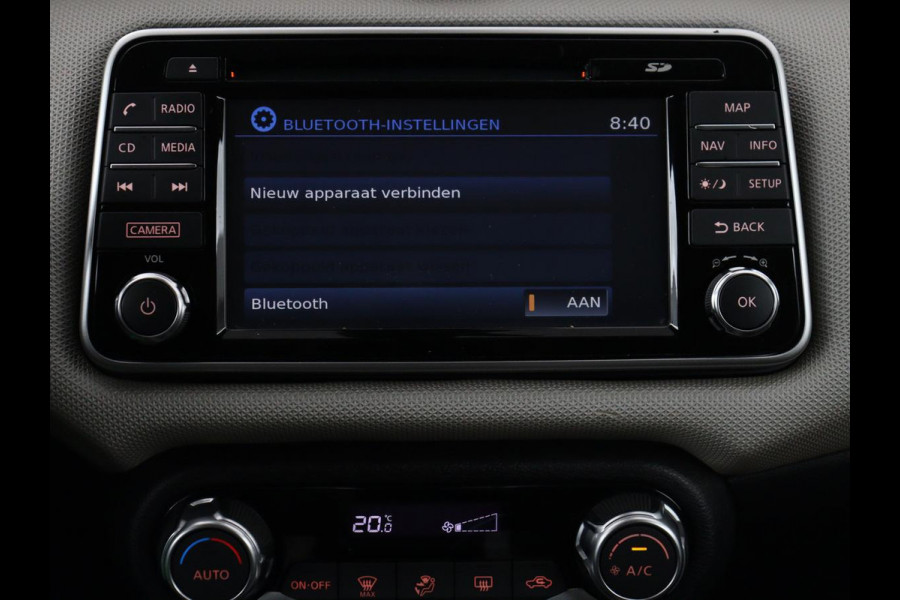 Nissan Micra 0.9 IG-T N-Connecta | Camera | Cruise control | Climate control | Parkeerhulp | Navigatie | Bluetooth | 16" velgen | Getint glas | Origineel NL