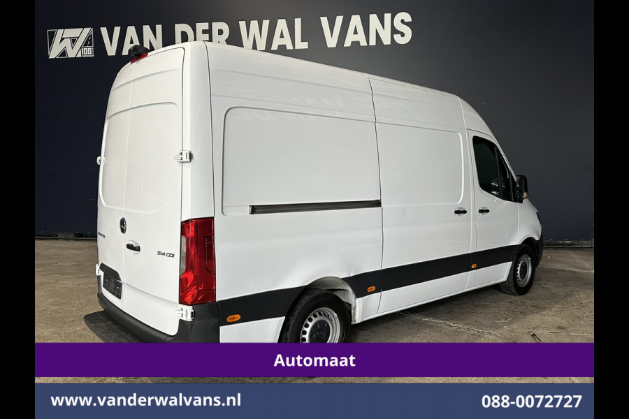 Mercedes-Benz Sprinter 314 CDI 143pk Automaat L2H2 Euro6 Airco | Camera | Navigatie | Apple Carplay | Cruisecontrol Android Auto, Chauffeursstoel