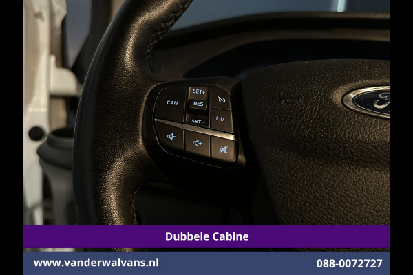 Ford Transit Custom 2.0 TDCI 131pk L2H1 Dubbele Cabine Euro6 Airco | 5-Zits | Apple Carplay | LED | Cruisecontrol | Stoelverwarming Android Auto, Parkeersensoren, Achterklep, 2800kg trekvermogen