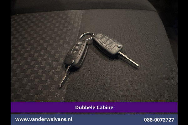Ford Transit Custom 2.0 TDCI 131pk L2H1 Dubbele Cabine Euro6 Airco | 5-Zits | Apple Carplay | LED | Cruisecontrol | Stoelverwarming Android Auto, Parkeersensoren, Achterklep, 2800kg trekvermogen