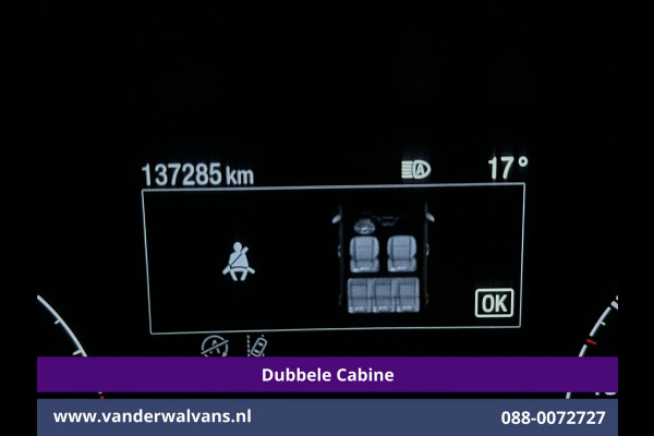 Ford Transit Custom 2.0 TDCI 131pk L2H1 Dubbele Cabine Euro6 Airco | 5-Zits | Camera | Apple Carplay | LED | 2800kg Trekhaak Android Auto, Cruisecontrol, Parkeersensoren, Stoelverwarming, Verwarmde voorruit, Dakdragers