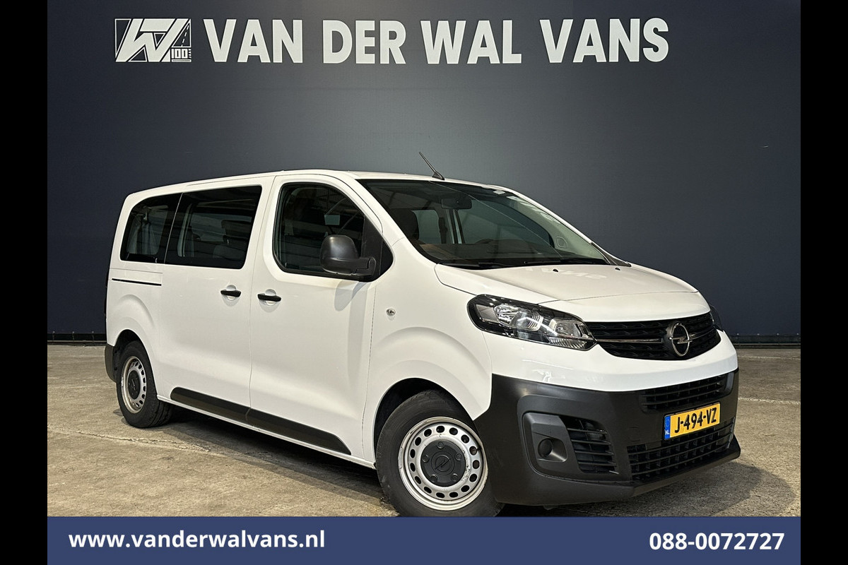 Opel Vivaro Combi 1.5 CDTI 120pk L2H1 Personenbus 9-Zits Euro6 Airco | Navigatie | Apple Carplay | Cruisecontrol Android Auto, Achterklep, Parkeersensoren