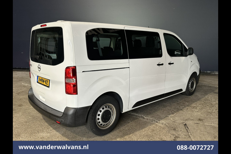 Opel Vivaro Combi 1.5 CDTI 120pk L2H1 Personenbus 9-Zits Euro6 Airco | Navigatie | Apple Carplay | Cruisecontrol Android Auto, Achterklep, Parkeersensoren