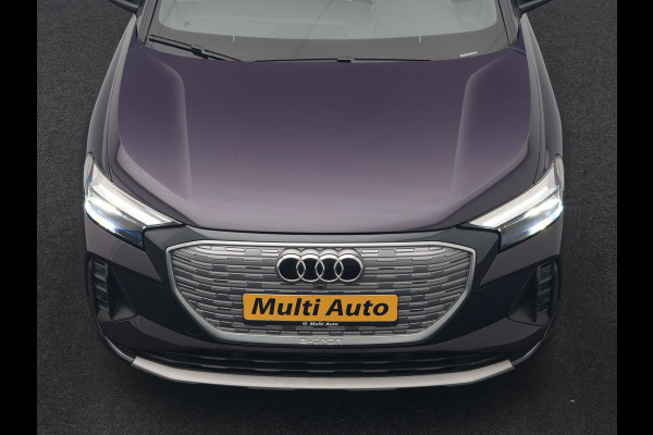 Audi Q4 e-tron 45 S Line 82 kWh 286pk Dealer O.H. | Trekhaak Af Fabriek | Panodak | Adaptive Cruise | Warmtepomp | Camera | Sonos Audio | Sportstoelen Verwarmd | Keyless | Blis | Apple Carplay | Navigatie | DAB |