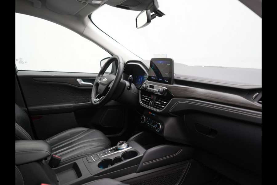 Ford Kuga 2.5 Vignale PHEV 225pk Dealer O.H. | Panodak | Head Up | Camera | Bang & Olufsen | Lederen Sportstoelen Memory & Verwarmd | Stuur Verwarmd | Keyless | Apple Carplay | Navigatie | DAB | Plug In Hybrid |
