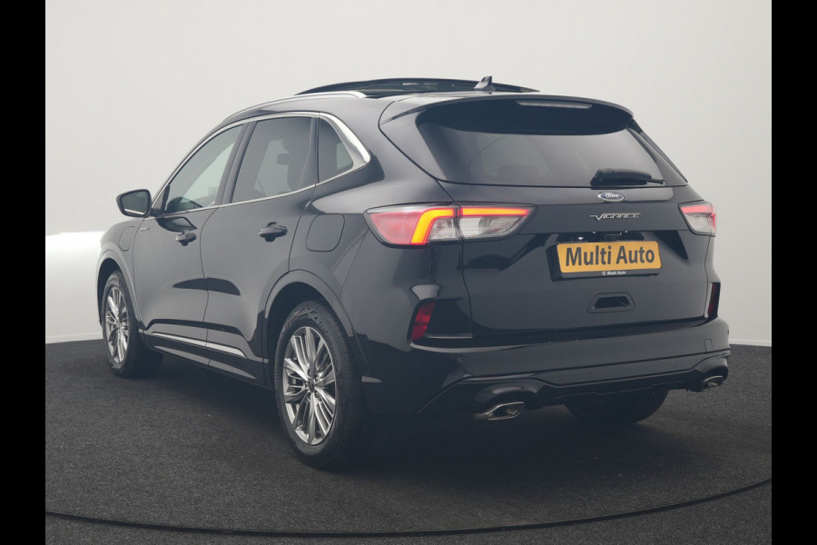 Ford Kuga 2.5 Vignale PHEV 225pk Dealer O.H. | Panodak | Head Up | Camera | Bang & Olufsen | Lederen Sportstoelen Memory & Verwarmd | Stuur Verwarmd | Keyless | Apple Carplay | Navigatie | DAB | Plug In Hybrid |