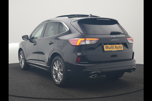 Ford Kuga 2.5 Vignale PHEV 225pk Dealer O.H. | Panodak | Head Up | Camera | Bang & Olufsen | Lederen Sportstoelen Memory & Verwarmd | Stuur Verwarmd | Keyless | Apple Carplay | Navigatie | DAB | Plug In Hybrid |