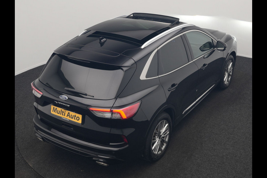 Ford Kuga 2.5 Vignale PHEV 225pk Dealer O.H. | Panodak | Head Up | Camera | Bang & Olufsen | Lederen Sportstoelen Memory & Verwarmd | Stuur Verwarmd | Keyless | Apple Carplay | Navigatie | DAB | Plug In Hybrid |